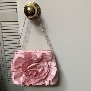 Rachel and Company Pink Fabric Purse